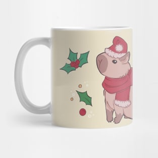 Christmas Capybara [Colour] Mug